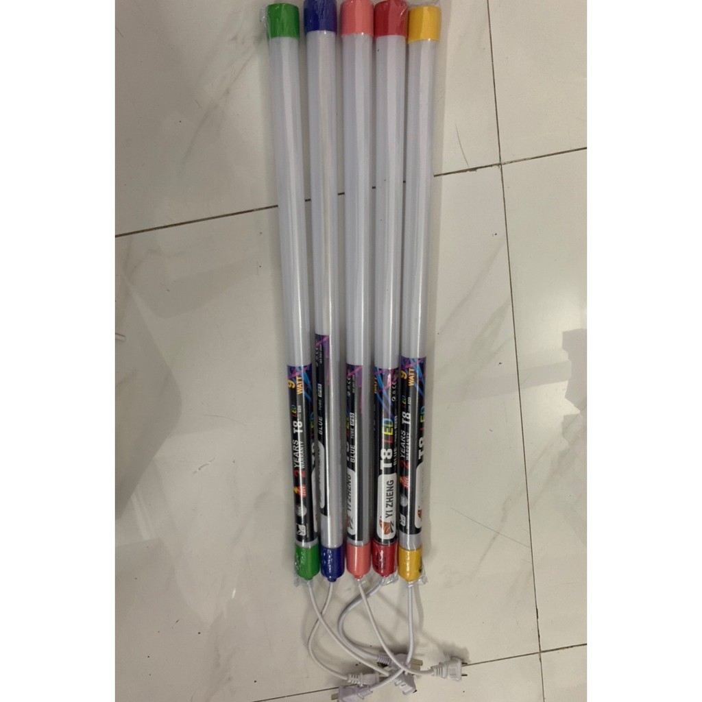 Bóng đèn led t8 1m2 đủ các màu 18w