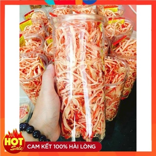 🐙mực xé sợi hấp nước dừa 250gr siêu chất lượng🐙