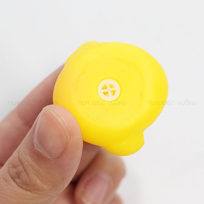 Vịt con màu vàng bóp kêu tiếng đồ chơi cho bé tắm vui vẻ