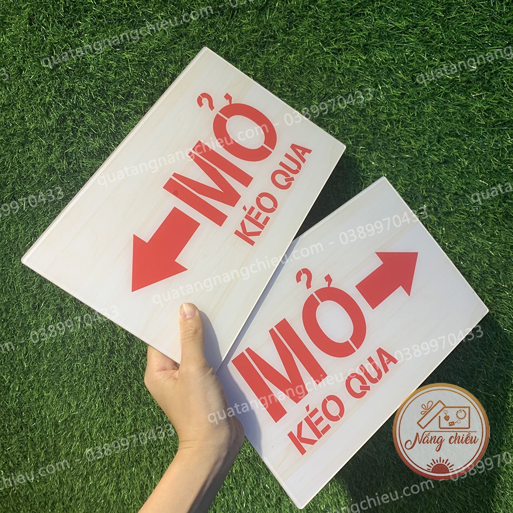 Bảng mở/ đóng cửa in theo yêu cầu_ Bảng open- Close in theo yêu cầu_ Free thiết kế theo yêu cầu