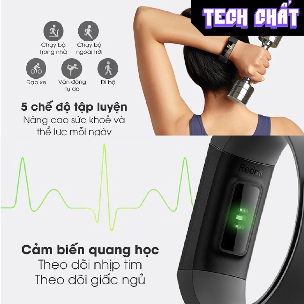 Mi Band 4C vòng đeo tay thông minh Xiaomi chính hãng DIGIWORLD đồng hồ thông minh đo nhịp tim theo dõi sức khỏe