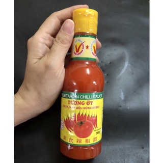 ( Q11 ) combo 5 chai tương ớt chay 240ml ( không hành tỏi)