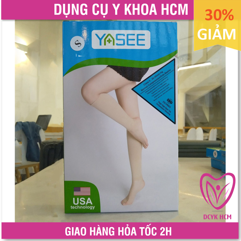 ⚡Now+Grab⚡| [Vớ Bắp Chân - 1 Đôi] Vớ Suy Giãn Tĩnh Mạch (Tất Y Khoa): YASEE (Công Nghệ Mỹ) - GK0461