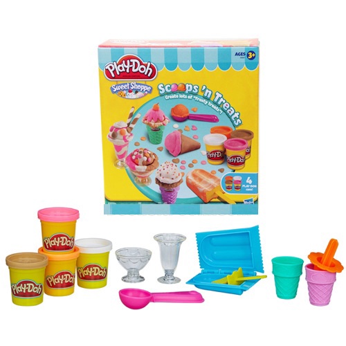 Bộ Đất Nặn Mỹ Play-Doh PD9801- Bộ Sưu Tập Kem Sắc Màu