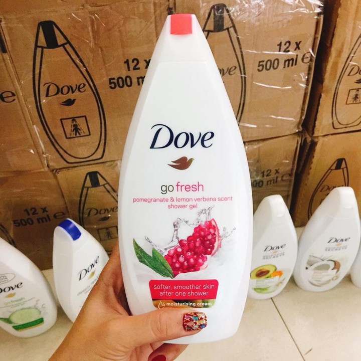 Sữa tắm DOVE Nhập khẩu Hà Lan 500ml/chai