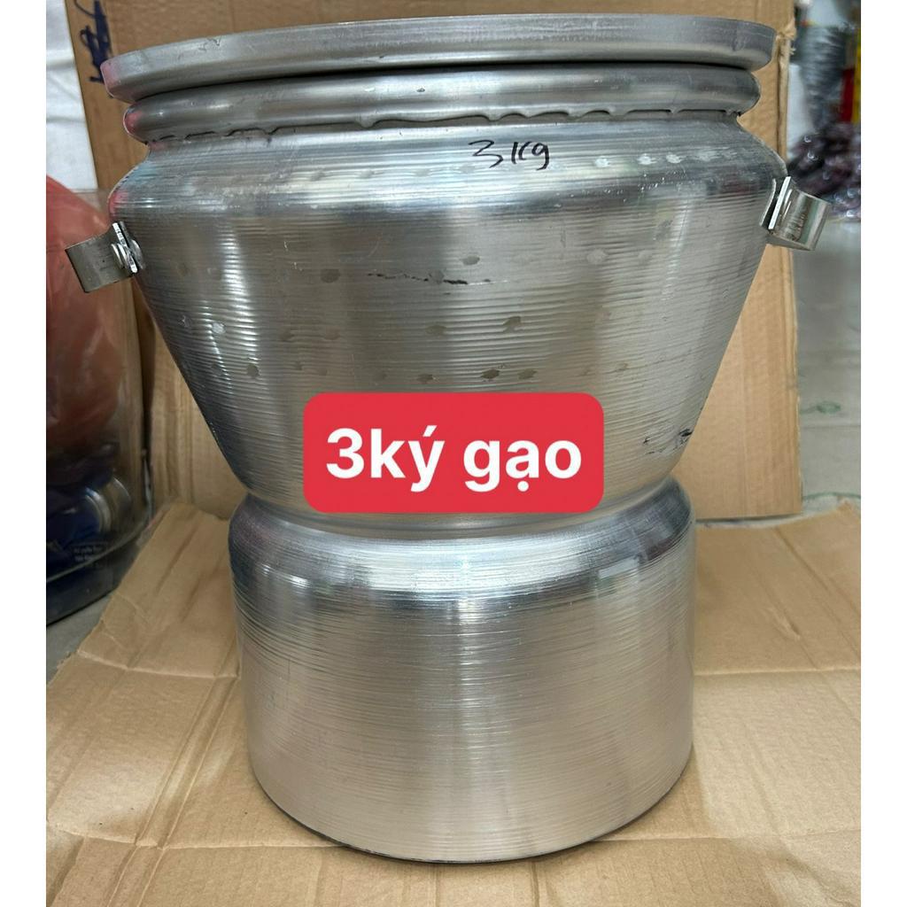 CHÕ XÔI NHÔM GÒ THỦ CÔNG ĐẾ LIỀN