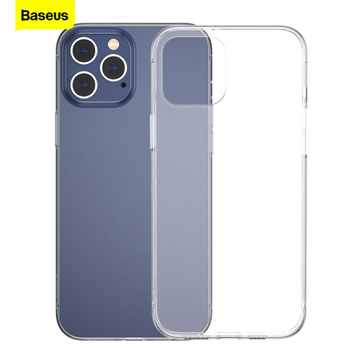 Ốp Điện Thoại Baseus Cho iPhone 12 mini 11 Pro Xs Max X Bằng TPU Mềm Màu Trong Suốt