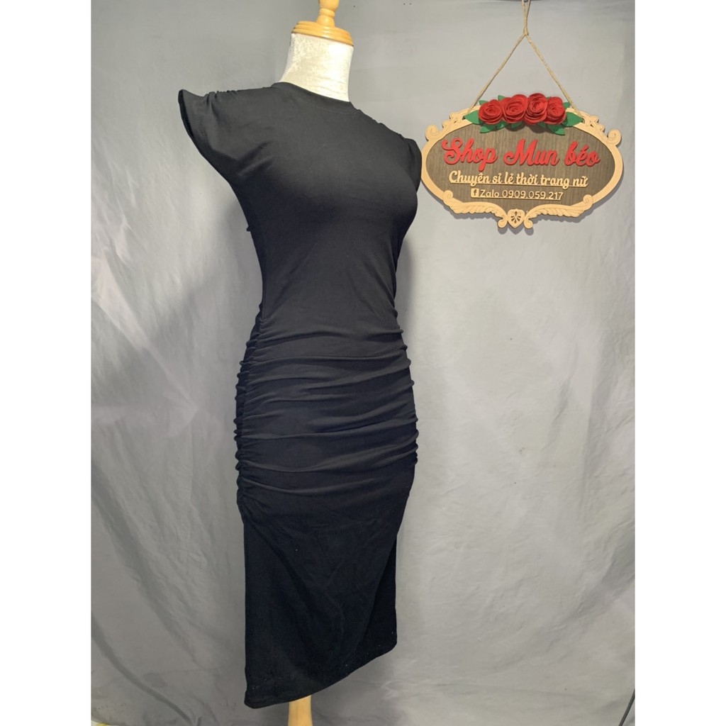 [MẪU MỚI] Đầm Body Nhún Sườn Nhún Vai Thun Borip Thích Hợp Mặc Đi Tiệc Đi Làm Đi Chơi Phù Hợp Với Mọi Phong Cách | BigBuy360 - bigbuy360.vn