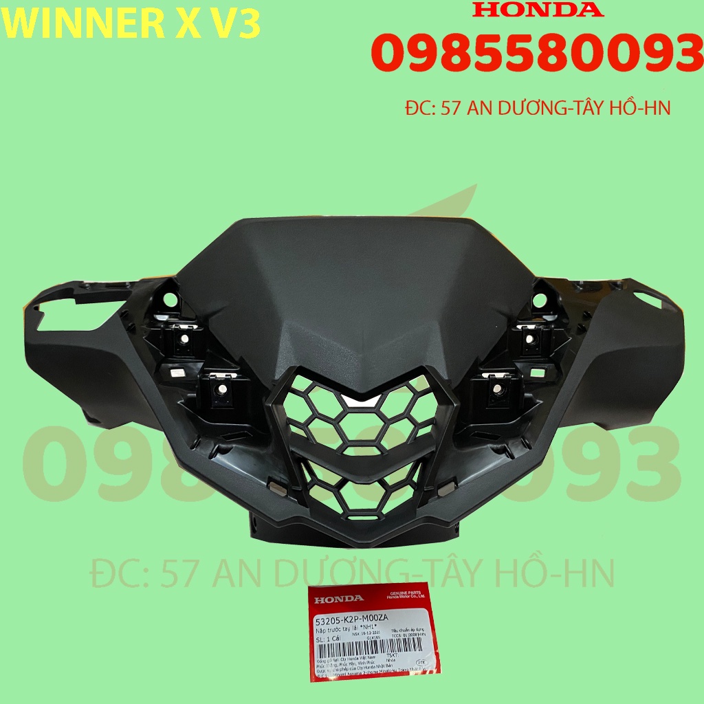 DÀN ÁO, BỘ ĐẦU ĐÈN WINNER V3 MÀU XÁM