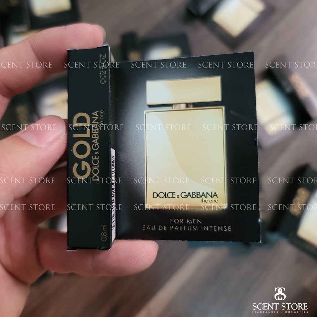Scentstorevn - Vial chính hãng nước hoa D&amp;G The One Gold for Men, Women [0.8ml]