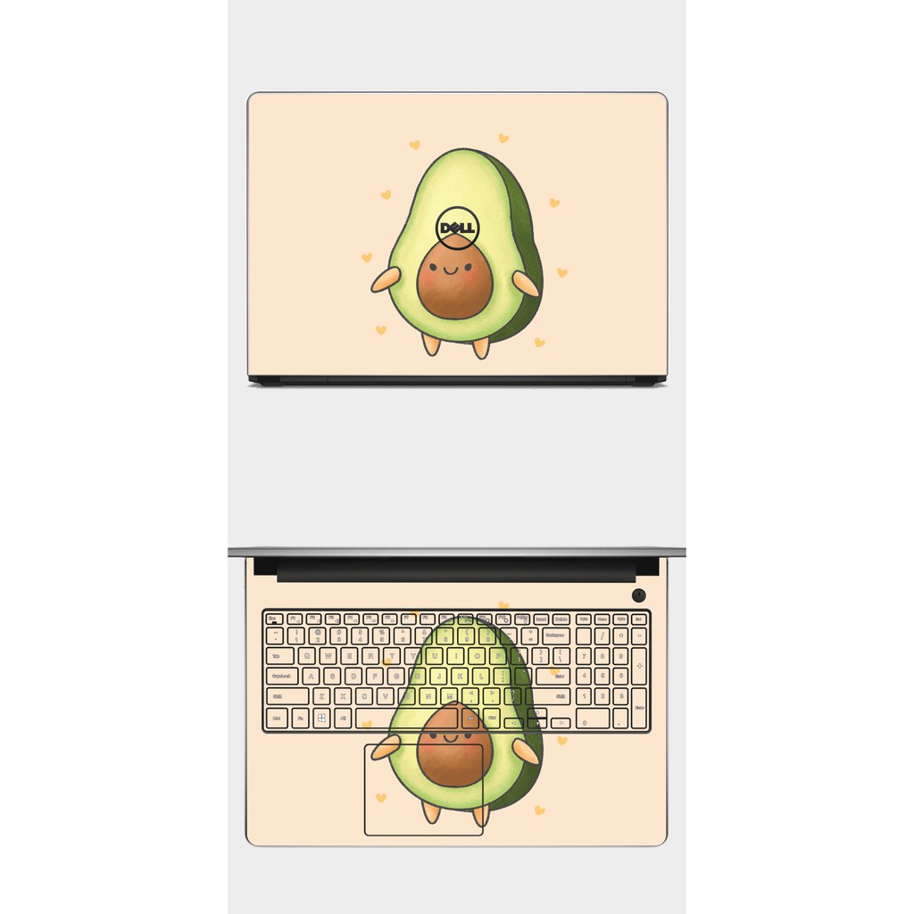 Skin Laptop Hình Hoạt Hình Đáng Yêu Cho Full các dòng như: Dell, Hp, Acer, Asus, Macbook,....