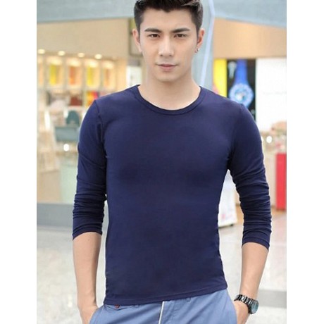 Áo thun nam body tay dài
