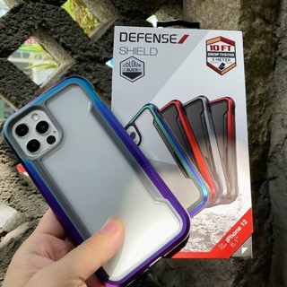 X-DORIA DEFENSE CASE Cho IPhone 12 Pro Max , Iphone 11 Pro Max . Ốp lưng chống sốc viền Titalium chính hãng