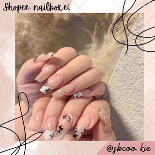 NAILBOX - thiết kế giá rẻ - phong cách Trung vẽ hoạ tiết nét đơn giản