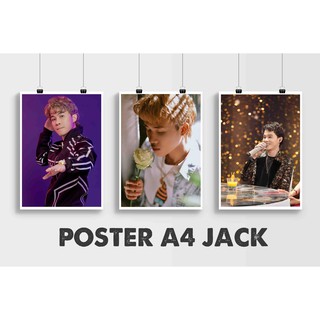 Poster ảnh Jack (J97) A4 ép nhựa chất lượng cao