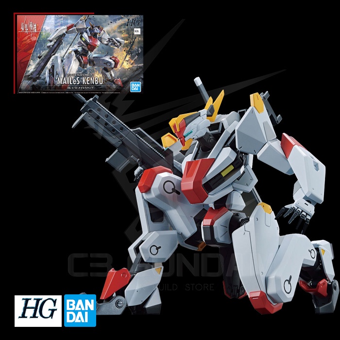 [BANDAI] MÔ HÌNH ĐỒ CHƠI LẮP RÁP GUNDAM HG 1/72 MAILES KENBU Kyoukai Senki GUNPLA CHÍNH HÃNG NHẬT BẢN C3 GUNDAM