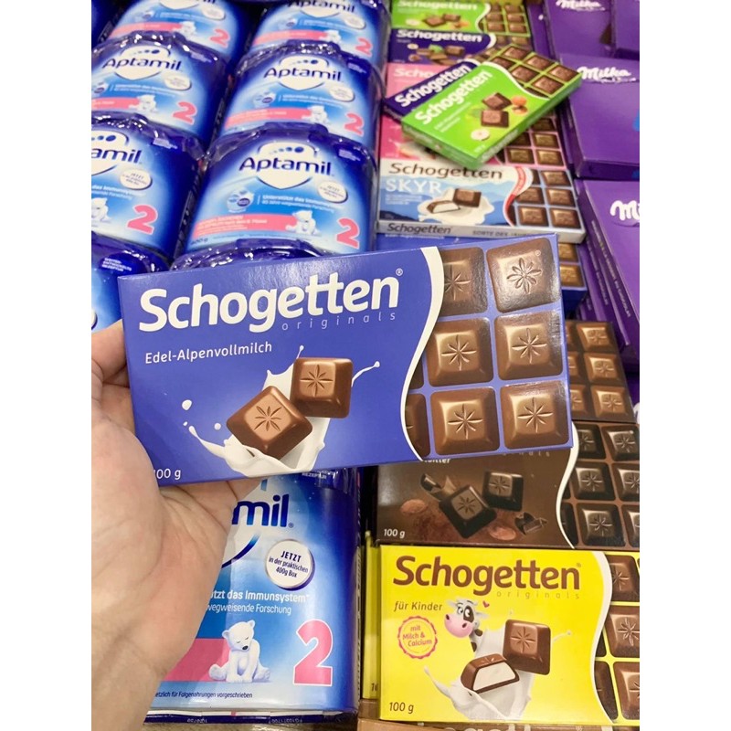 Socola Schogetten Đức 100g