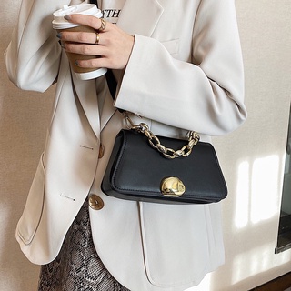 [SALE - ẢNH THẬT] Túi xách nữ đeo chéo có quai xích cầm tay trơn màu da cao cấp nhỏ gọn