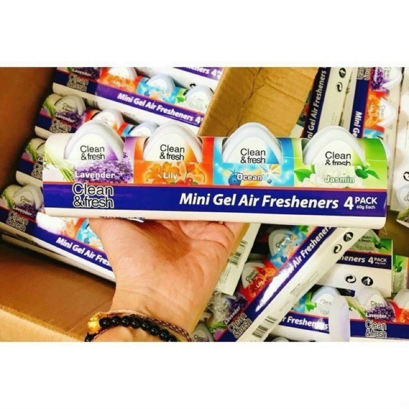 BỘ SÁP THƠM KHỬ MÙI MINI - HIỆU CLEAN & FRESH HÀN QUỐC