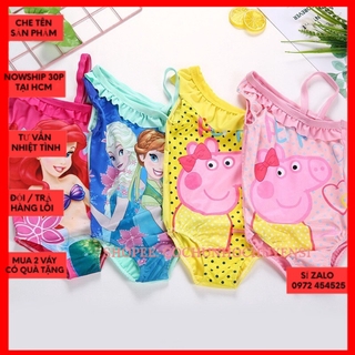 (12kg - 17kg )  -Váy bơi công chúa elsa váy đồ bơi cho bé liền mảnh - cô chủ nhỏ chuyên sỉ