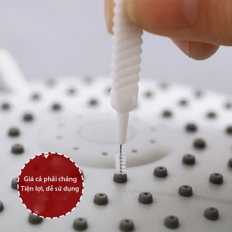 Bộ 10 cọ mini vệ sinh vòi hoa sen, chống tắc nghẽn cặn canxi -TapHoaXanh-87
