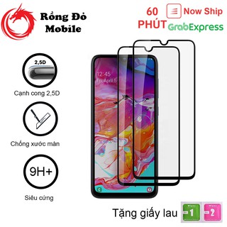 Kính Cường Lực SamSung Full Màn A70 A51 A50S A50 A32 A31 A30S A21S A20S A12 A11 A10 A7 A6+ A02S A01 - Rồng Đỏ Mobile