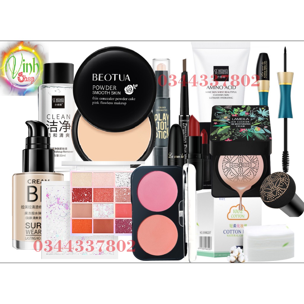 [ GIÁ SỐC] Bộ trang điểm 12 món | BigBuy360 - bigbuy360.vn