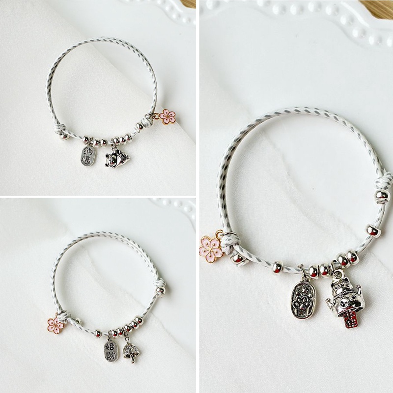 Vòng Đeo Tay May Mắn Hình Mèo May Mắn Cho Nữ