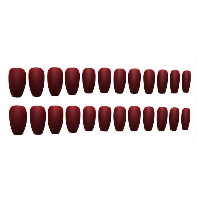 Bộ 24 móng giả D029 dáng dài ( Tặng kèm keo và dũa )
