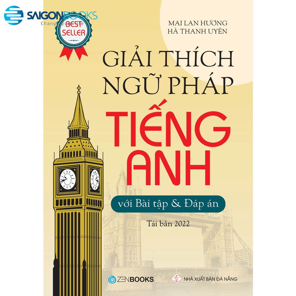 SÁCH - Giải Thích Ngữ Pháp Tiếng Anh Với Bài Tập Và Đáp Án (TB 2022) | BigBuy360 - bigbuy360.vn