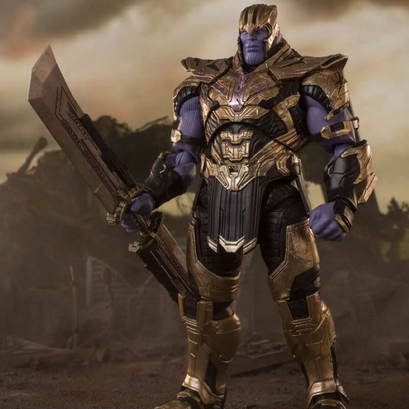 Marvel - Thanos End - game Edition mô hình đồ chơi lắp ghép nhân vật trong phim Avengers - Biệt đội siêu anh hùng