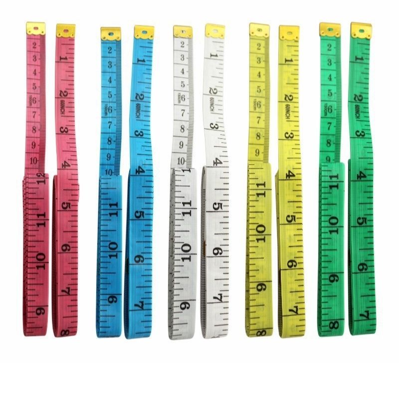 Thước dây đo dài 150 cm có đầu bọc thép đo chiều cao may đồ quần áo (BBTOYS: 84)