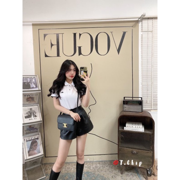 Áo phông polo cá sấu hàng QCL1