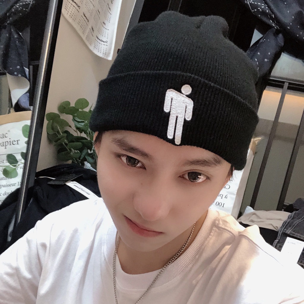 [Mới] Mũ Dệt Kim Thêu Họa Tiết Ấm Áp Co Giãn Phong Cách Hip Hop Mùa Đông Cho Nam Và Nữ