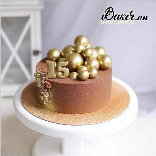 Set 40 bi cắm trang trí bánh kem