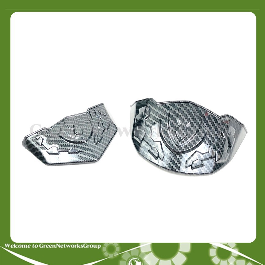 Ốp mỏ dè carbon trước sau xe AIRBLADE 2020 Greennetworks