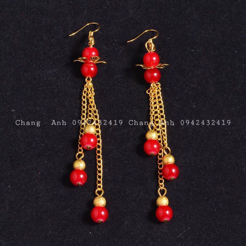 Sét Trâm Cài Tóc 9 món phong cách cổ trang trung hoa tạo kiểu bới tóc cô dâu