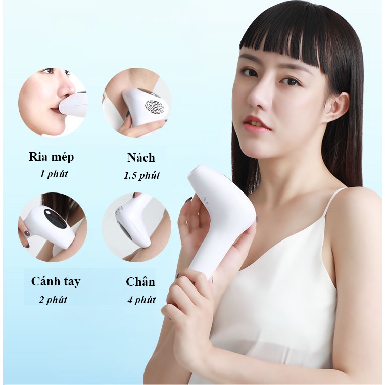 Máy Triệt Lông RULAX Đầu Băng Lạnh IPL 999999 Xung Phiên Bản Mới |BẢO HÀNH 12 THÁNG|