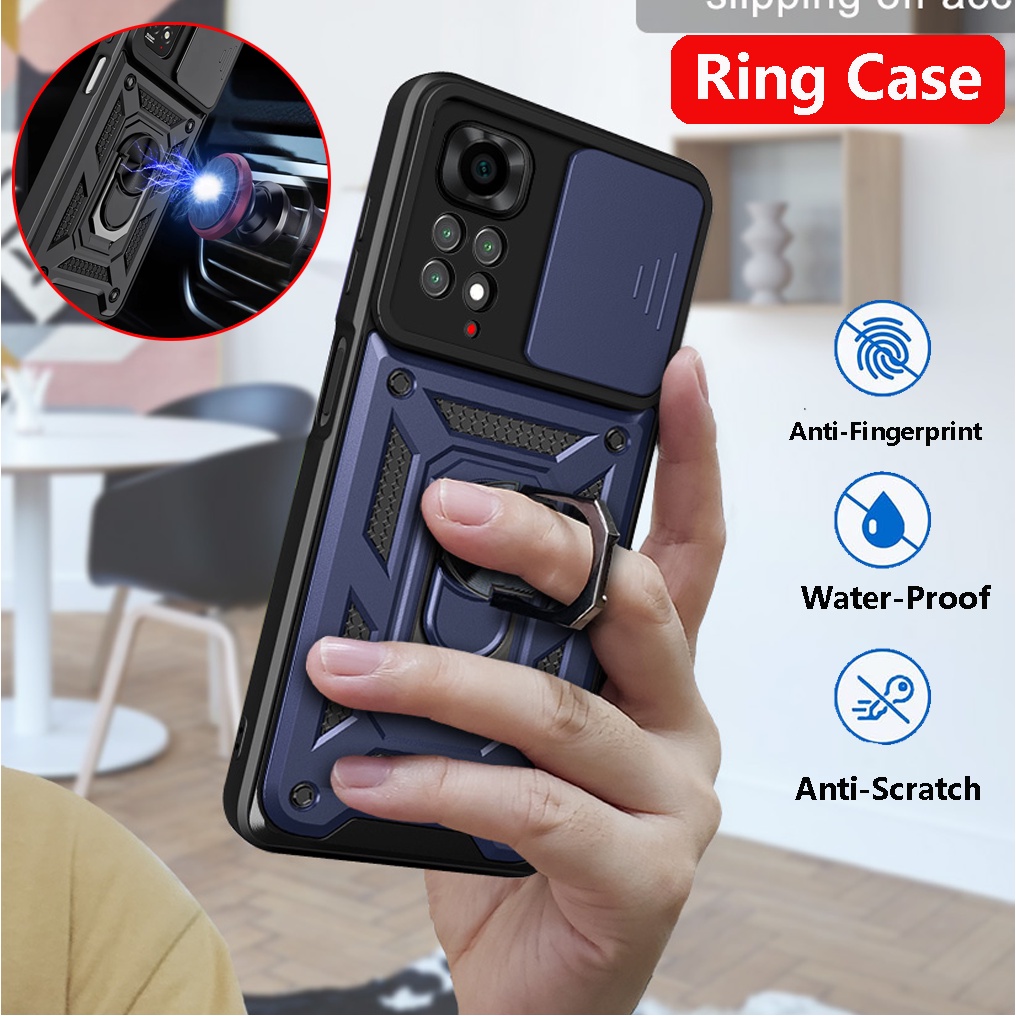 Ốp Điện Thoại Chống Sốc Có Vòng Đỡ Cho Xiaomi Redmi Note 11S 11 11T Pro Note11 4G Note11S 11 Pro+ Note11Pro+ 5G