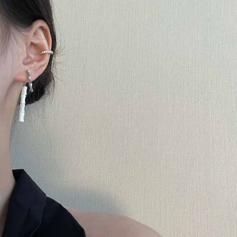 Khuyên Tai Bằng Tre Phong Cách Trung Hoa Mới