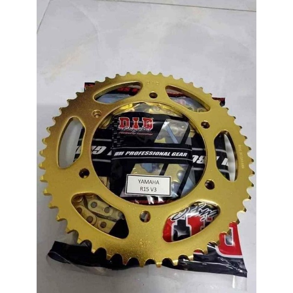 Nhông sên dĩa cho xe Yamaha R15 v3 loại 10li