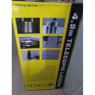 Thang nhôm rút đơn 4m9 NKT-49M - Thang nhôm NKT-49