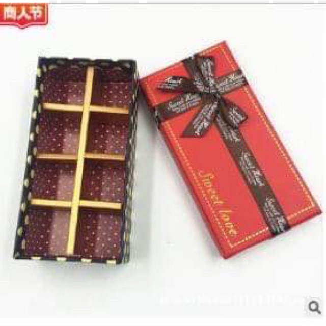 Hộp đựng socola 8 viên