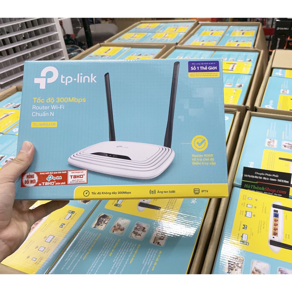 Bộ Phát WiFi TP-Link TL-WR841N Tốc Độ 300Mbps - Hàng Chính Hãng | BigBuy360 - bigbuy360.vn