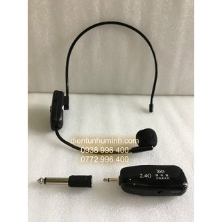 Mic trợ giảng - Micro không dây đeo tai 2.4G