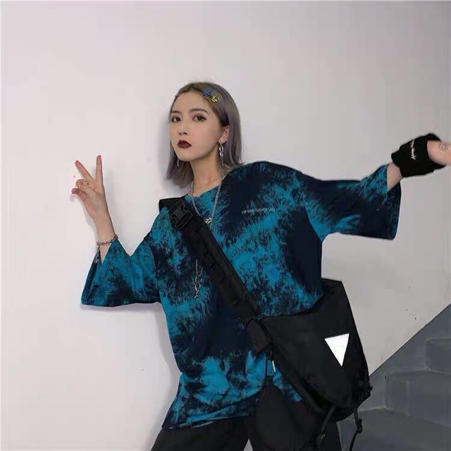 Áo thun tay lỡ ( kèm ảnh thật )