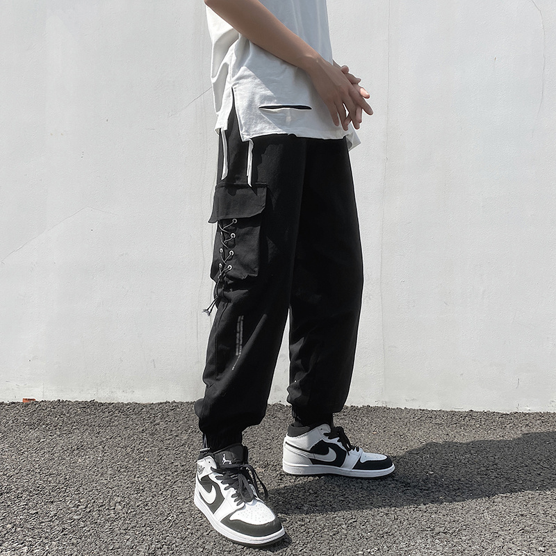 Quần Ống Rộng Nhiều Túi Phong Cách Hip Hop Năng Động Cho Nam | BigBuy360 - bigbuy360.vn