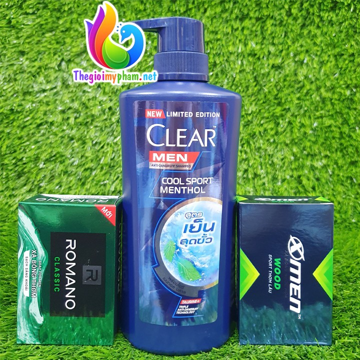 Dầu Gội Clear Men 400ml
