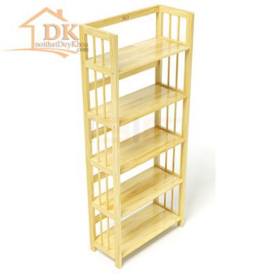 Kệ sách gỗ 5 tầng  giá sách đa năng