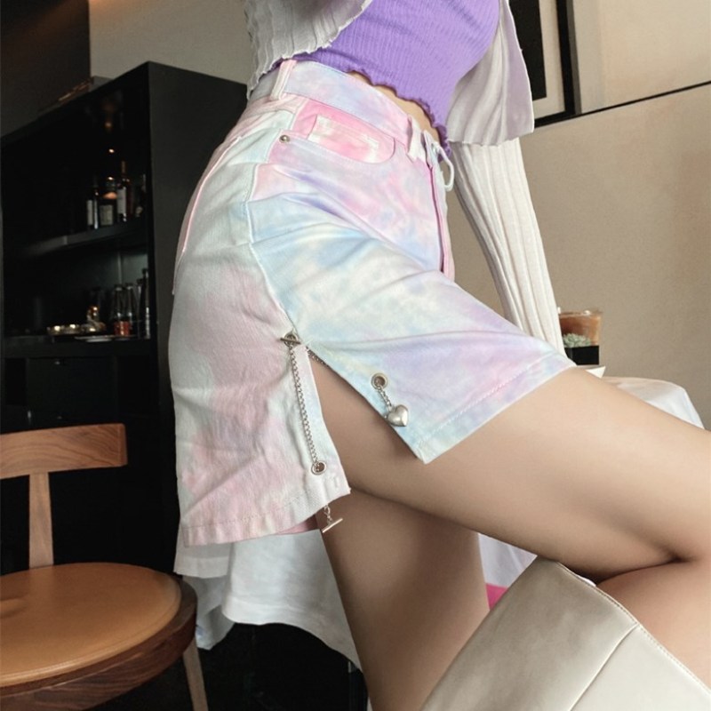 Chân Váy Denim Họa Tiết Thời Trang Dành Cho Nữ | BigBuy360 - bigbuy360.vn